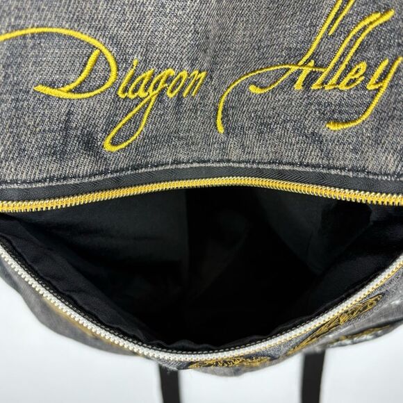RARE Retired Vintage Loungefly Harry Potter Diagon‎ Alley School Sized Backpack main image 9
